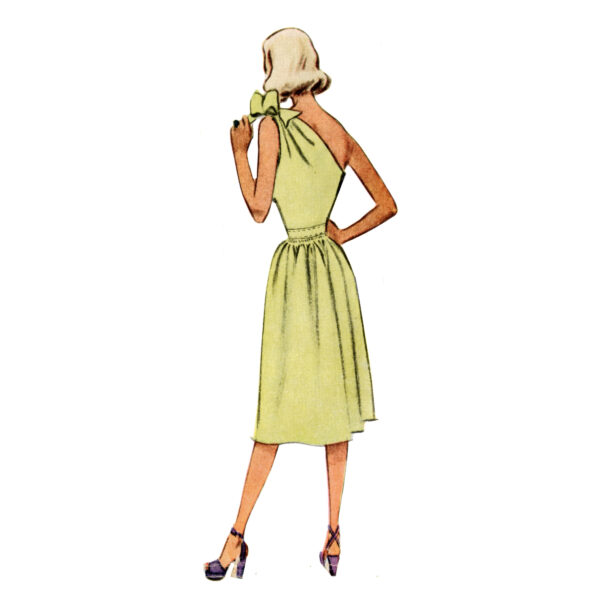 McCalls Schnittmuster M8380 - Vintage - Kleid der 40 er Jahre – Bild 3
