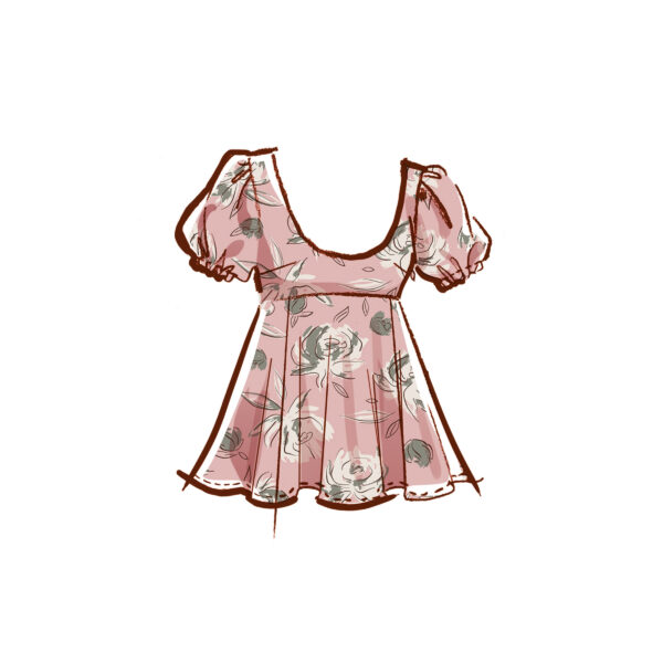 McCalls Schnittmuster M8386 - Bluse mit Schösschen und Puffärmel – Bild 3