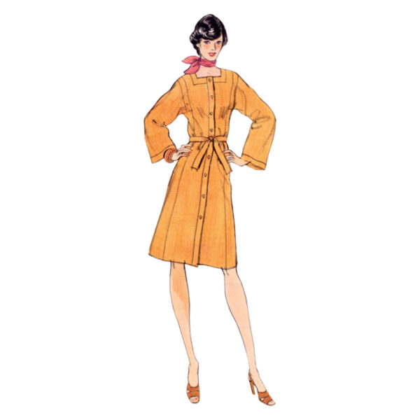 Vogue Schnittmuster V1948 - Vintage - Kleid aus dem Jahre 1974 – Bild 3