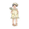 Butterick Schnittmuster - B6951 - Babykombination- Hose, Bluse oder Kleid – Bild 4