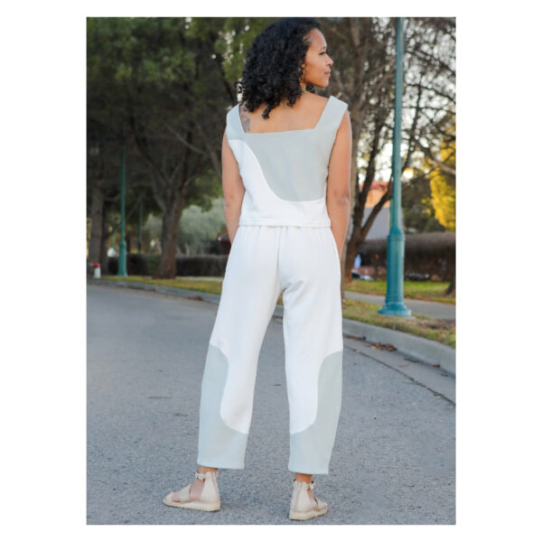 knowME Schnittmuster - ME2033 - sommerliches Set aus Hose und kurzem Oberteil – Bild 4