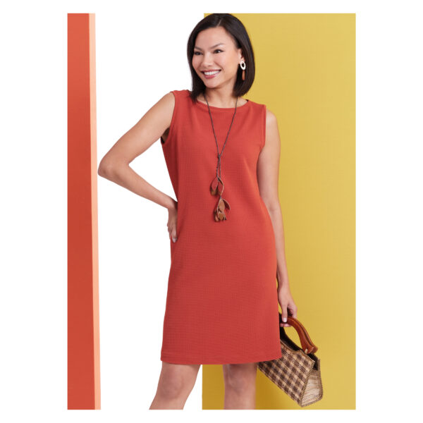 Butterick Schnittmuster - B6948 - Kleid, Bluse, Hose, lange Weste und Mantel – Bild 5