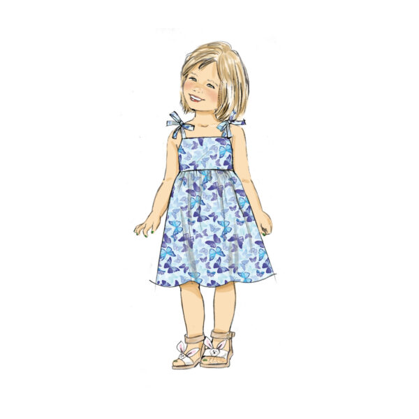 Butterick Schnittmuster - B6952 - Mädchen Sommeroutfit – Bild 5