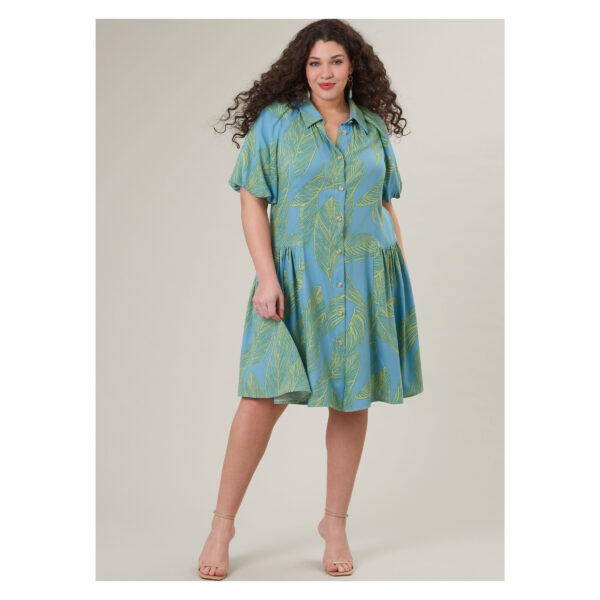 McCalls Schnittmuster M8385 - legeres Sommerkleid mit Raglanärmeln, starke Größen – Bild 5