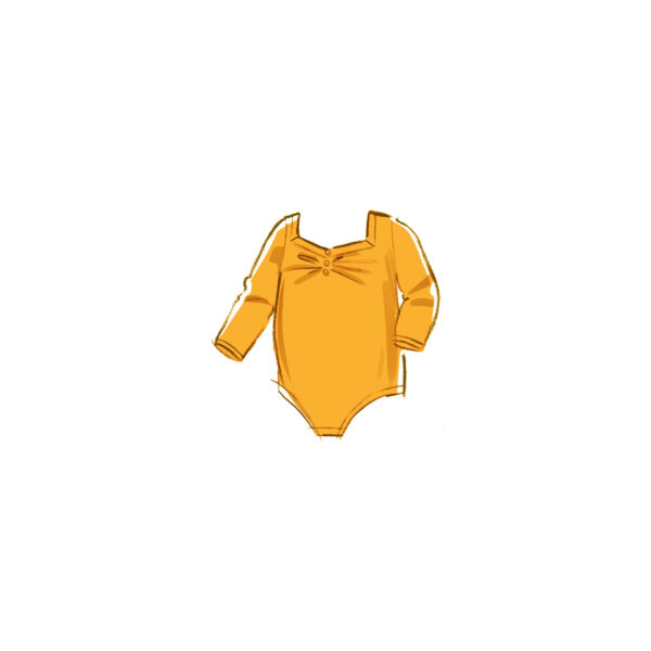 McCalls Schnittmuster M8394 - Kinderbody, Kinderhose – Bild 5