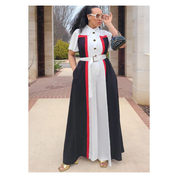knowME Schnittmuster - ME2027 - eleganter Overall, auch bodenlang – Bild 5