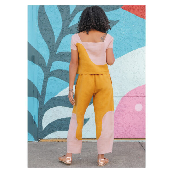 knowME Schnittmuster - ME2033 - sommerliches Set aus Hose und kurzem Oberteil – Bild 5