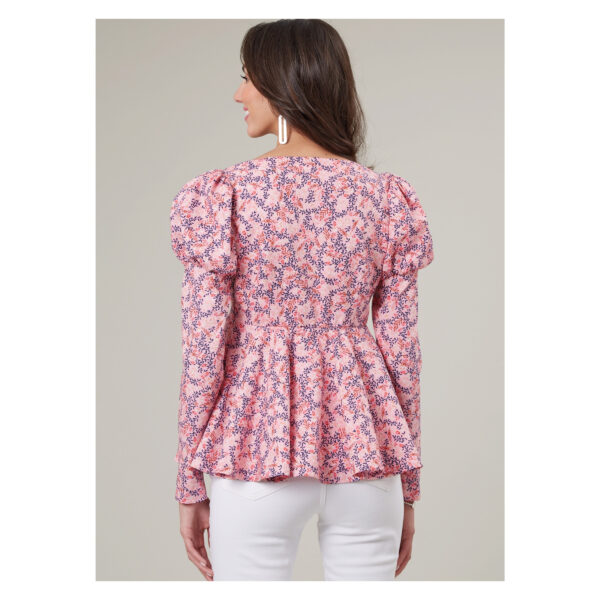 McCalls Schnittmuster M8386 - Bluse mit Schösschen und Puffärmel – Bild 6