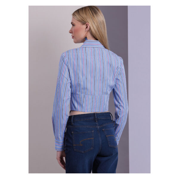 Vogue Schnittmuster V1956 - körperbetonte Bluse mit Reißverschluss – Bild 6
