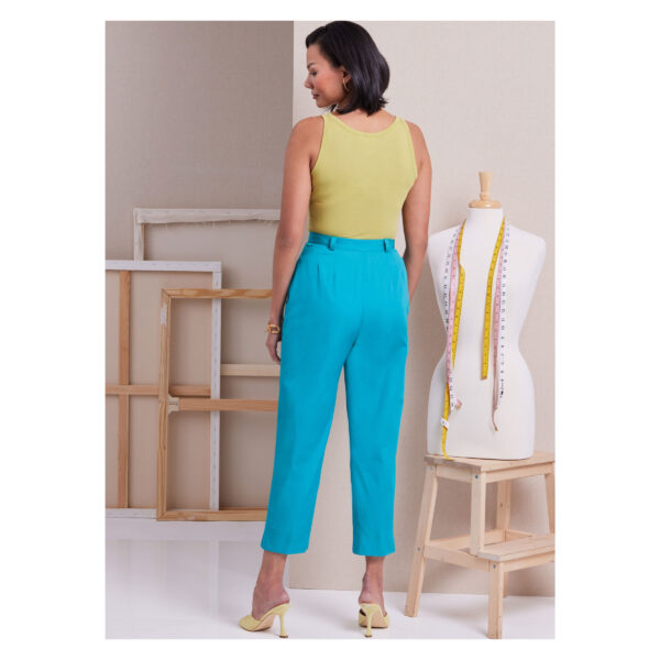 Butterick Schnittmuster - B6944 - schlichte Hose mit schrägen Tascheneingriffen – Bild 6