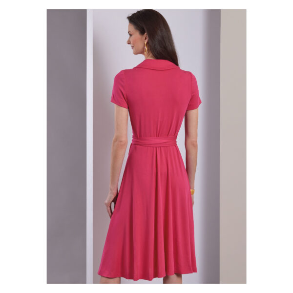 Vogue Schnittmuster V1952 - schlichtes, Wickelkleid in zwei Varianten – Bild 7