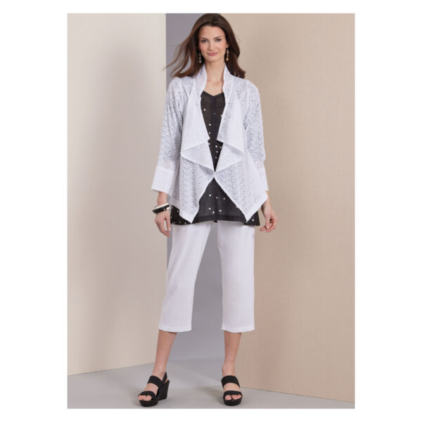 Vogue Schnittmuster V1959 - Damenkombination, Shirt, Bluse, Jacke, Hose – Bild 7