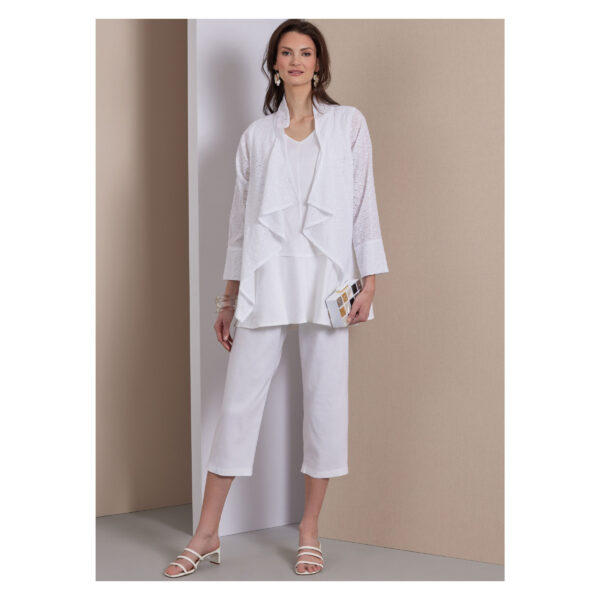 Vogue Schnittmuster V1959 - Damenkombination, Shirt, Bluse, Jacke, Hose – Bild 8