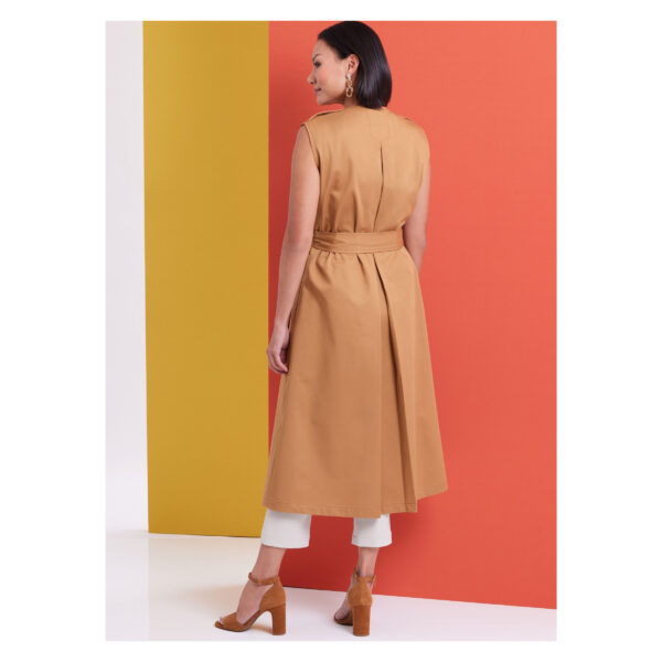 Butterick Schnittmuster - B6948 - Kleid, Bluse, Hose, lange Weste und Mantel – Bild 7