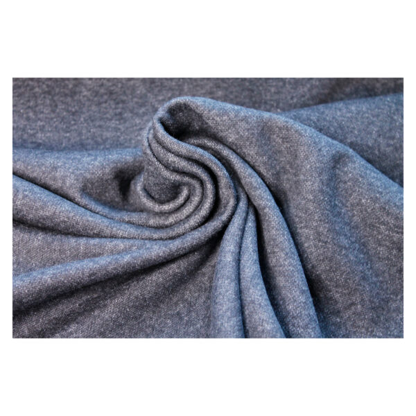 16.52EUR/ 1m, Strickstoff, Wollstrick, Uni, Doubleface, 2 Farbkombinationen – Bild 4