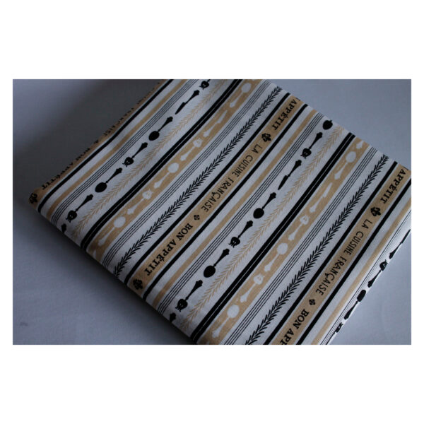 Reststück - Patchworkstoff, Baumwolle, oh la la - 1,50m x 112cm