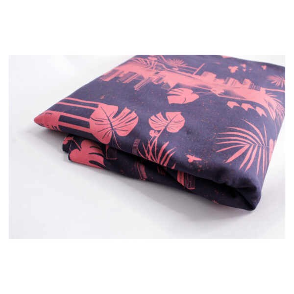 RP - Jersey Blätterdschungel - Urban Jungle - blau/rot – Bild 2