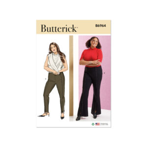 Butterick Schnittmuster - B6964 - schmale Damenhose, Leggings - starke Größen