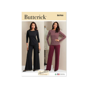 Butterick Schnittmuster - B6966 - elegante Damenhose und Pullover