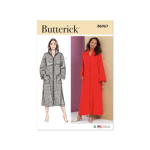 Butterick Schnittmuster - B6967 - Bademantel, Morgenmantel für die Dame