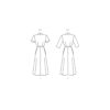 Butterick Schnittmuster - B6956 - Retro - Kleid im Stil der 50er Jahre – Bild 5
