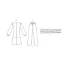 Butterick Schnittmuster - B6958 - Retro - Kleid, Hose im Stil der 70er Jahre – Bild 5