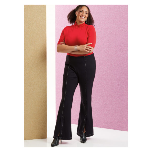 Butterick Schnittmuster - B6964 - schmale Damenhose, Leggings - starke Größen – Bild 2