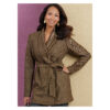 Butterick Schnittmuster - B6965 - Damenmantel, Damenjacke mit Bindegürtel – Bild 2