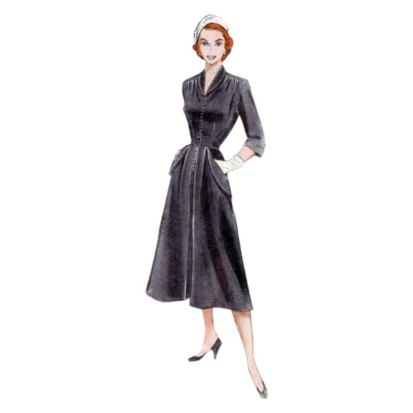 Butterick Schnittmuster - B6956 - Retro - Kleid im Stil der 50er Jahre – Bild 3