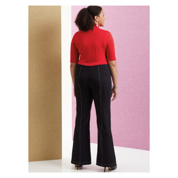 Butterick Schnittmuster - B6964 - schmale Damenhose, Leggings - starke Größen – Bild 4
