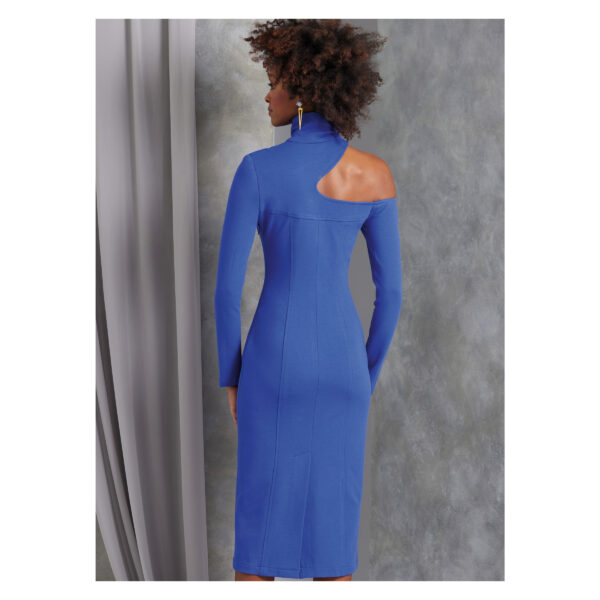 Vogue Schnittmuster V1969 - Kleid mit extravagantem Ausschnitt – Bild 6