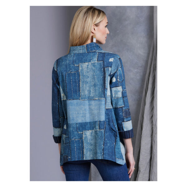 Vogue Schnittmuster V1970 - leichte Damenjacke, Weste – Bild 7