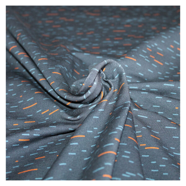 18.80EUR/ 1m, Sommersweat,  French Terry, Lake by Käselotti,  Swafing, Dunkelblau