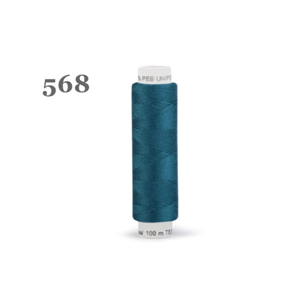 1 Spule - 100m - Polyester Nähgarn - TEX 14x2 - Unipoly 120 - verschiedene Farben – Bild 16