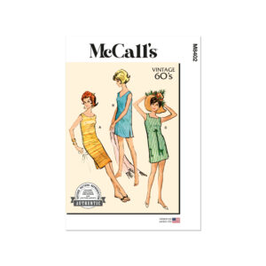 McCalls Schnittmuster M8402 - Vintage , Strandkleid, im 60er Jahre Stil