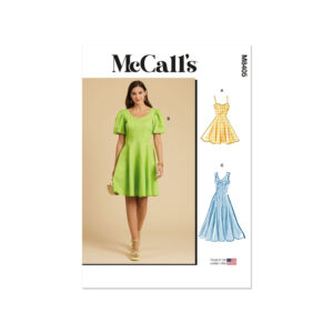 McCalls Schnittmuster M8405 - sommerliches Kleid mit weit beschwingtem Rock