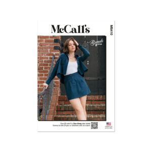 McCalls Schnittmuster M8410 - Minirock und kurze Jacke für Damen