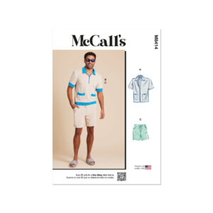 McCalls Schnittmuster M8414 - Sommeroutfit für den Herrn