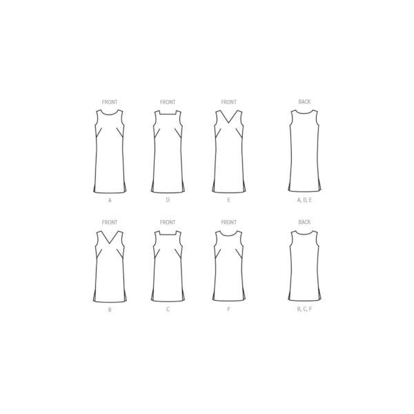 McCalls Schnittmuster M8402 - Vintage , Strandkleid, im 60er Jahre Stil – Bild 7
