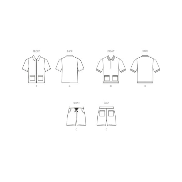 McCalls Schnittmuster M8414 - Sommeroutfit für den Herrn – Bild 8