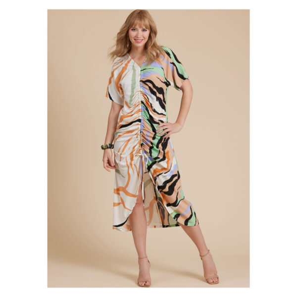 McCalls Schnittmuster M8413 - Kleid mit Raffung im Vorderteil – Bild 2