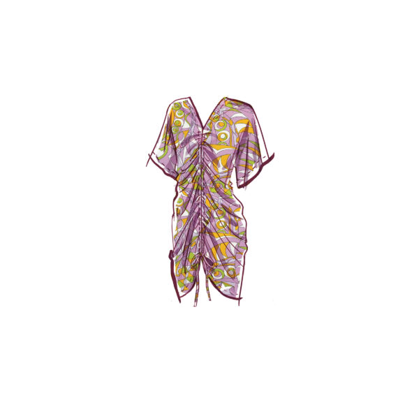 McCalls Schnittmuster M8413 - Kleid mit Raffung im Vorderteil – Bild 3