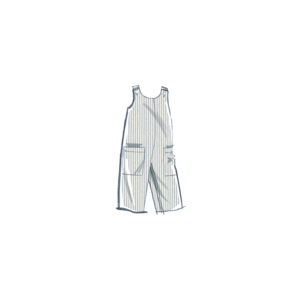 McCalls Schnittmuster M8416 - Kleid, Overalls, Jacke für Kleinkinder – Bild 3