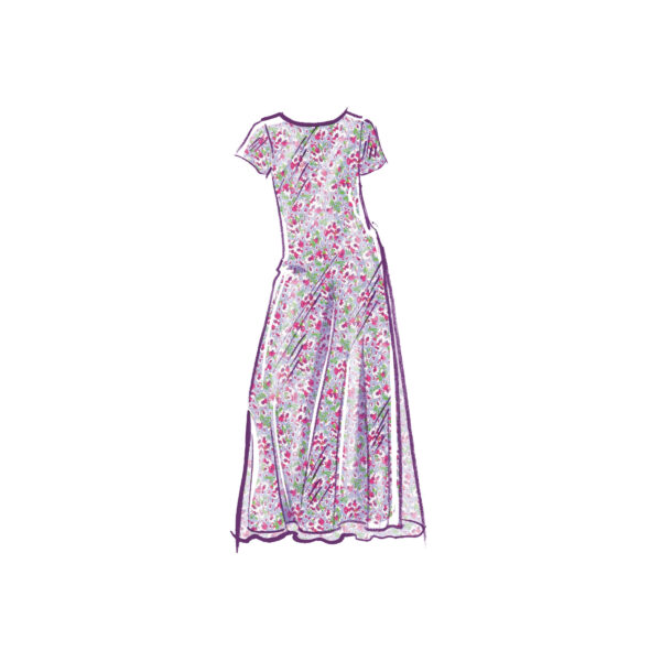 McCalls Schnittmuster M8418 - sommerliches, schlichtes Kleid für junge Mädchen – Bild 3