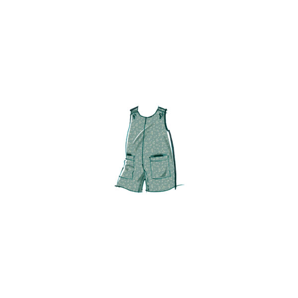 McCalls Schnittmuster M8416 - Kleid, Overalls, Jacke für Kleinkinder – Bild 4