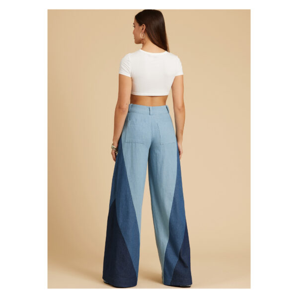 McCalls Schnittmuster M8408 - Damenhose mit weitem Bein – Bild 5