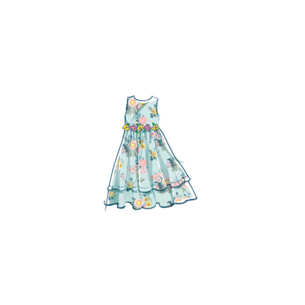 McCalls Schnittmuster M8416 - Kleid, Overalls, Jacke für Kleinkinder – Bild 5