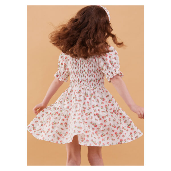 McCalls Schnittmuster M8417 - Kleid mit gesmoktem Oberteil und Stirnband für Kinder – Bild 6