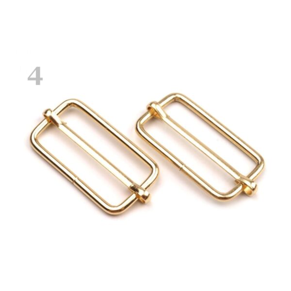 10 Schieber - Schnallen - für 38mm Gurtband - versch. Farben – Bild 5