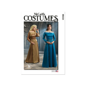 McCalls Schnittmuster M8424 - historisches Gewand , Edeldamenkleid